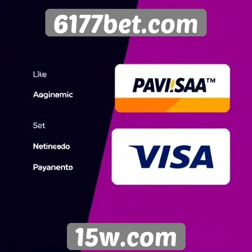 Métodos de pagamento aceitos no 6177bet.com